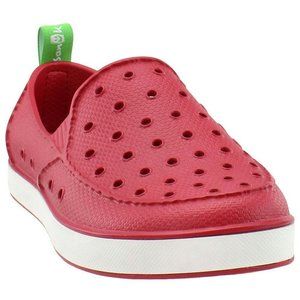 Sanuk Lil Walker Slip On Youth Boys Red Sneakers Casual Shoes